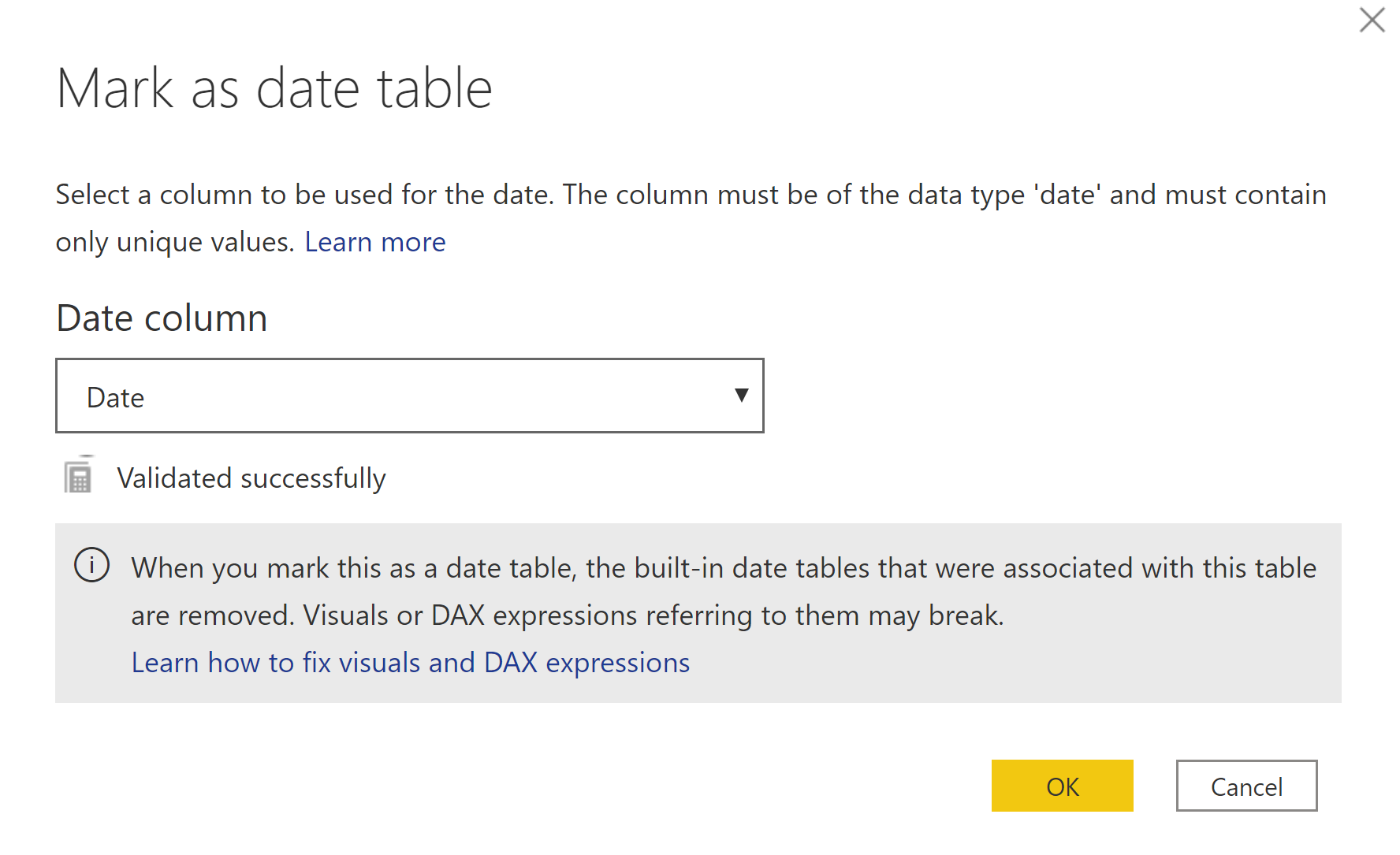 Hi u R Date Dimension Trong Power BI Default Hay Custom 