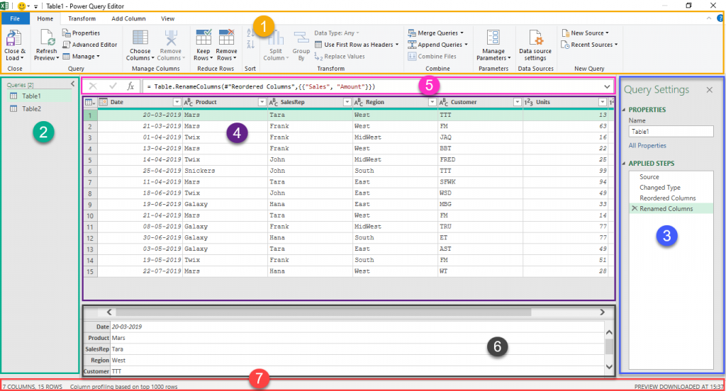 Power Query Editor - XL n CAD