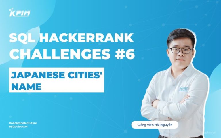 SQL HackerRank Challenges #6 - Japanese Cities' Names