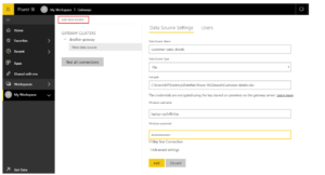 Power BI Gateway