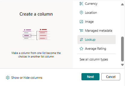 A screenshot of a column

Description automatically generated